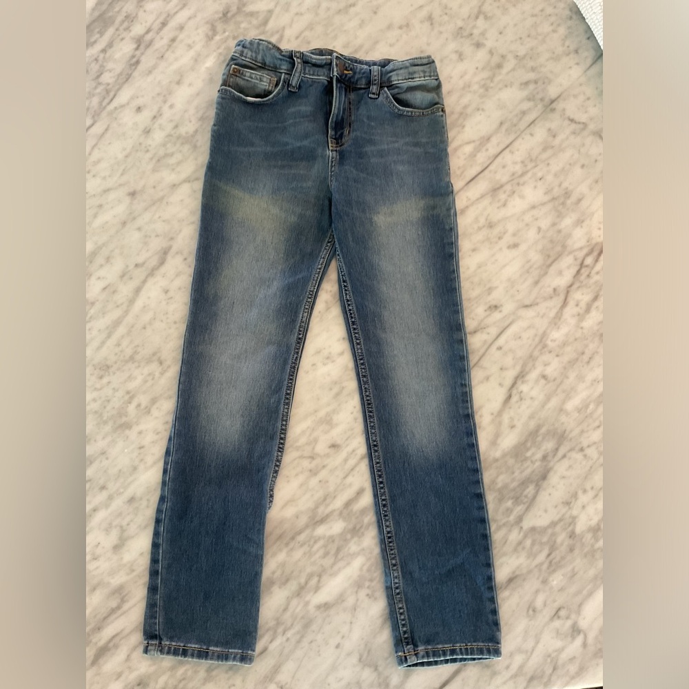 Cat & Jack Jeans Skinny Stretch Adjustable waist Boys 12
